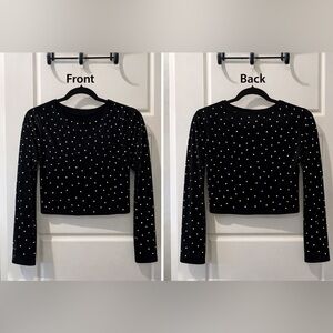 Velvet Black Women's Top